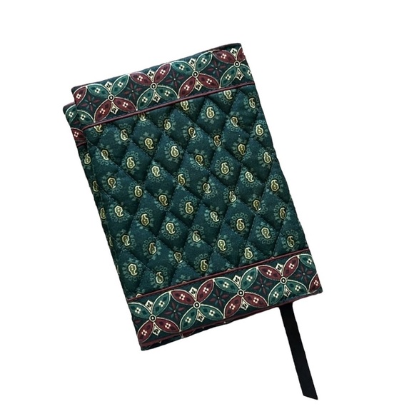 Vera Bradley Paperback Quilted Cover Classic Green Vintage Like New - Picture 2 of 3